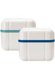Denture Box Blue