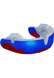 Mouthguard Platinum Red/Blue/White